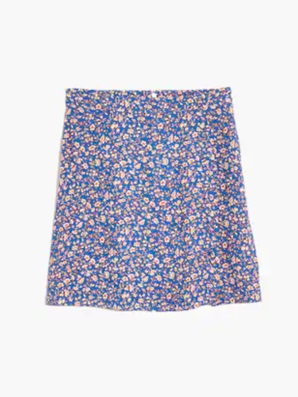 Madewell + Porch Side-Button Mini Skirt in Summer Vines - size 2